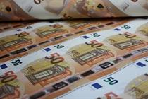اسکناس های جدید ۵۰ یورویی روانه بازار شدند