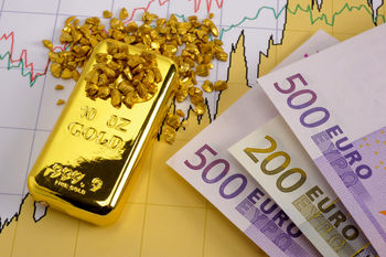 رشد یورو عامل اصلی گرانی طلا است